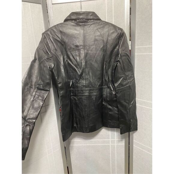 Leather womens jacket size S NWT - Picture 9 of 10